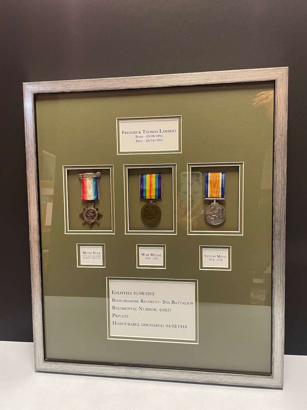 Bespoke picture framing at Frameworks, Blyth