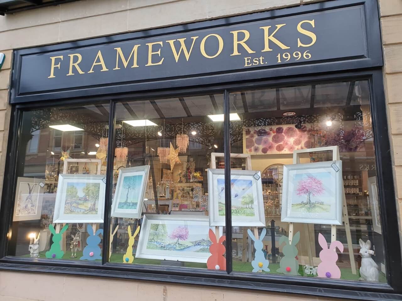 Easter Bunnies & Watercolours