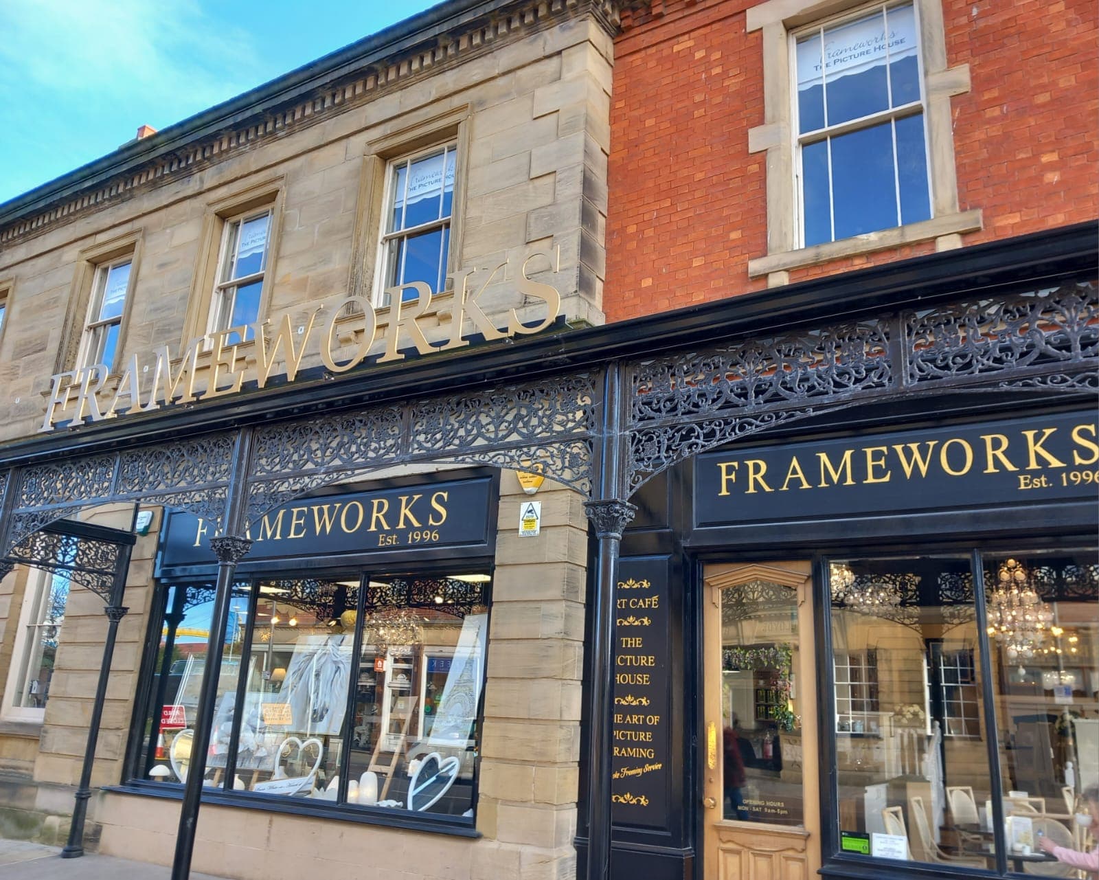Frameworks shop exterior, Blyth